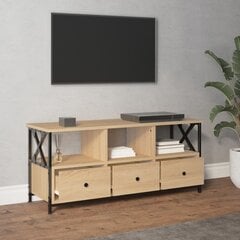 TV-kaappi vidaXL, 102 x 33 x 45 cm, ruskea hinta ja tiedot | TV-tasot | hobbyhall.fi