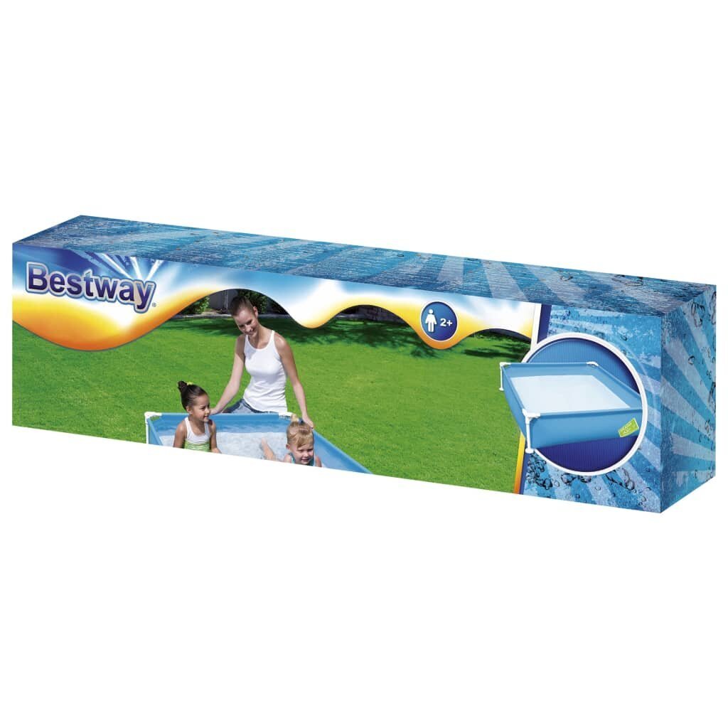 Allas Bestway My First Frame Pool, 122x122x30,5cm, ilman suodatinta hinta ja tiedot | Uima-altaat | hobbyhall.fi