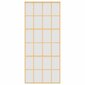 Liukuovi kultainen 90x205cm lasi ja alumiini 155176 hinta ja tiedot | Sisäovet | hobbyhall.fi