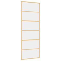 Kultainen liukuovi 76x205cm hinta ja tiedot | Sisäovet | hobbyhall.fi