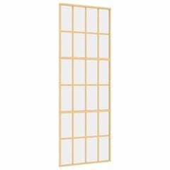 Liukuovi kultainen 76x205cm lasi ja alumiini 155172 hinta ja tiedot | Sisäovet | hobbyhall.fi