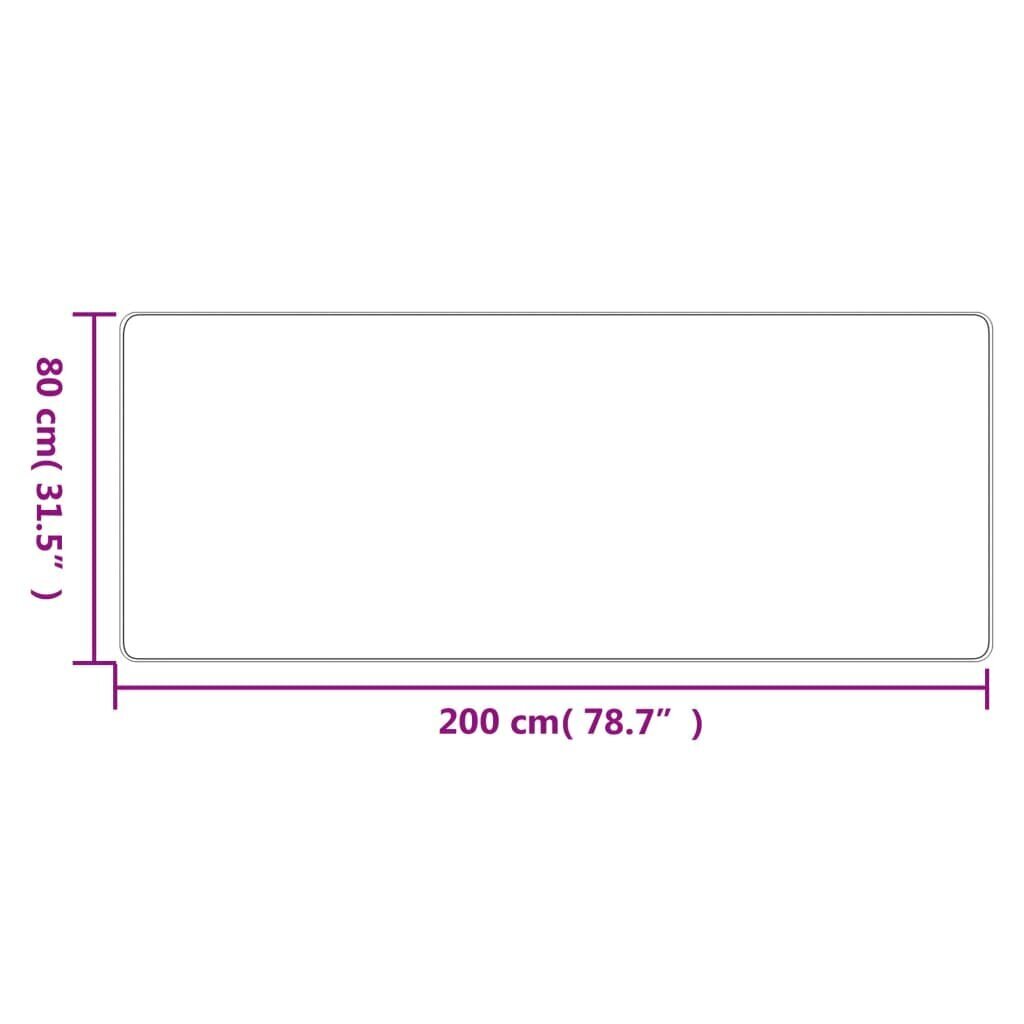 vidaXL matto 80x200 cm hinta ja tiedot | Isot matot | hobbyhall.fi