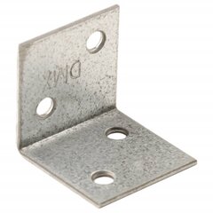 Kulmakannattimet, 150 kpl, 30x25x30mm, teräs, 2mm hinta ja tiedot | Kiinnitystarvikkeet | hobbyhall.fi