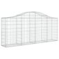 Kivikori vidaXL 200x30x80/100 cm hinta ja tiedot | Aidat ja tarvikkeet | hobbyhall.fi