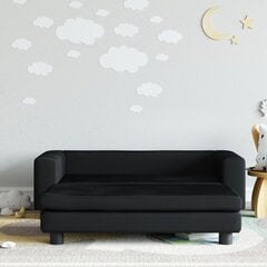 Lasten sohva vidaXL, musta hinta ja tiedot | Lasten nojatuolit ja säkkituolit | hobbyhall.fi
