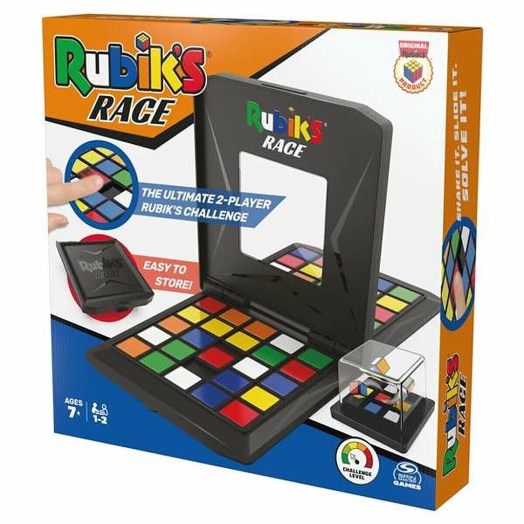Lautapeli Spin Master Rubik's Race, englanniksi, ranskaksi ja saksaksi hinta ja tiedot | Lautapelit ja älypelit | hobbyhall.fi
