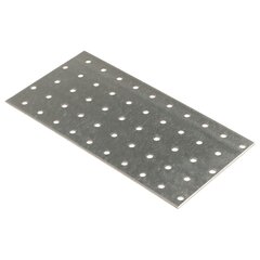 Rei'itetyt paneelit vidaXL 200x100mm, teräs, 2mm hinta ja tiedot | Kiinnitystarvikkeet | hobbyhall.fi