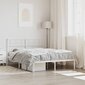 Sängynrunko vidaXL, 120x190 cm, valkoinen hinta ja tiedot | Sängyt | hobbyhall.fi