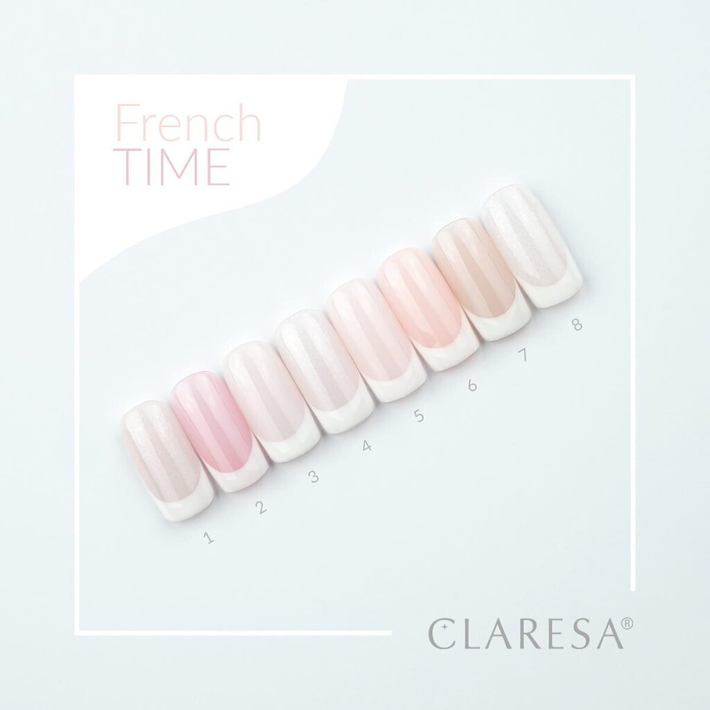 claresa french time hybridilakka 5 -5g hinta ja tiedot | Kynsilakat ja kynsienhoitotuotteet | hobbyhall.fi