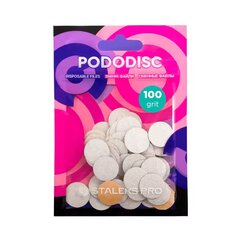 Staleks Pro Pododisc S 100 grit vaihdettavat kynsiviilat, 50 kpl hinta ja tiedot | Kynsilakat ja kynsienhoitotuotteet | hobbyhall.fi