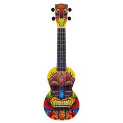 Sopraano ukulele Mahalo Art MA1-TK Tiki hinta ja tiedot | Kitarat | hobbyhall.fi