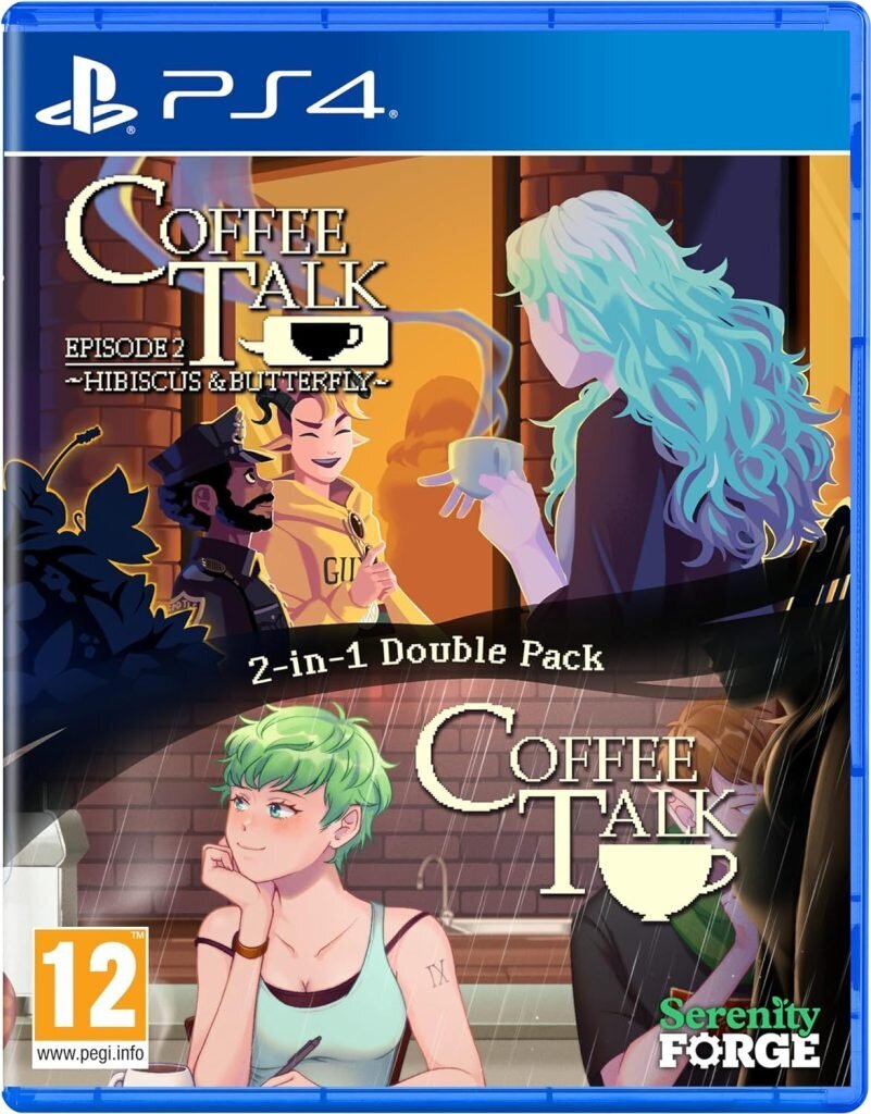 Coffee Talk 1 & 2 Double Pack Playstation 4 PS4 peli hinta ja tiedot | Tietokone- ja konsolipelit | hobbyhall.fi