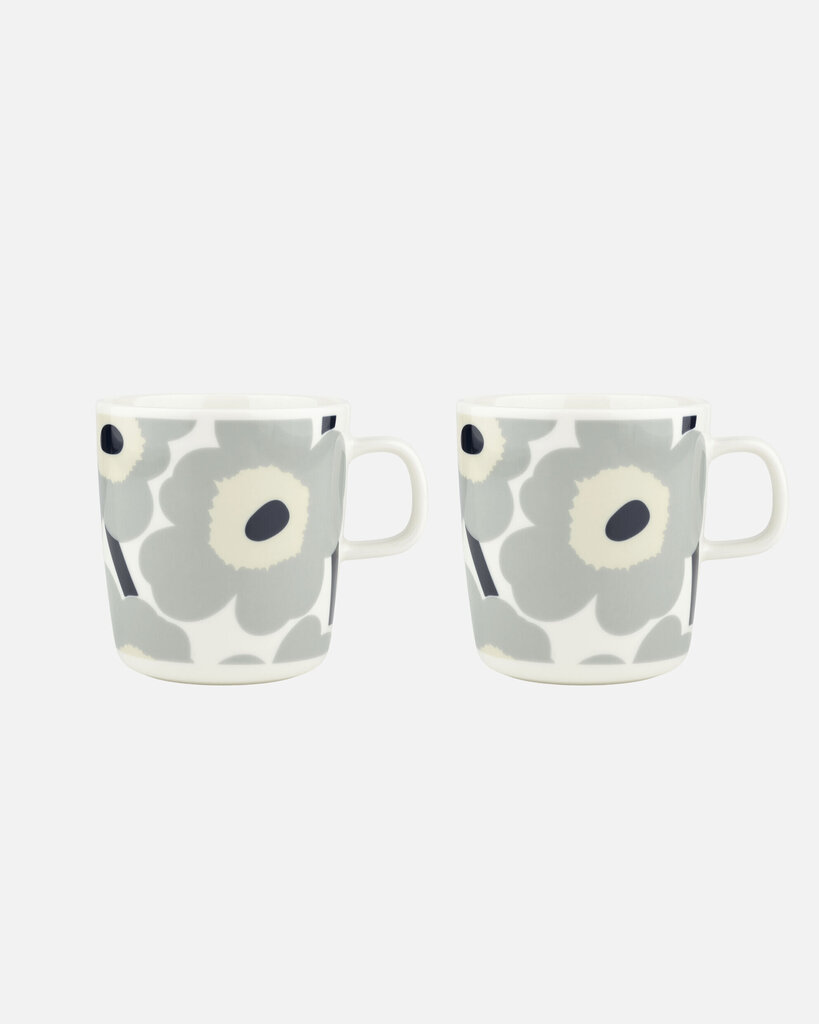 Marimekko muki Oiva/Unikko, 400 ml, 2 kpl hinta ja tiedot | Lasit, mukit ja kannut | hobbyhall.fi