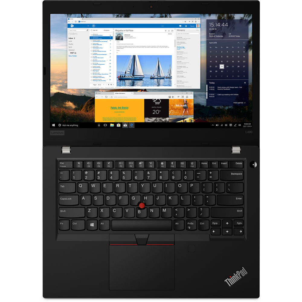 Lenovo ThinkPad L490; i3-8145 (2C/4T, 2,1-3,9 GHz, 4 Mt)|8GB|512GB|14" FHD, AG|WiFi, Bluetooth 4.2| Windows 11 PRO | Päivitetty/uusi hinta ja tiedot | Kannettavat tietokoneet | hobbyhall.fi