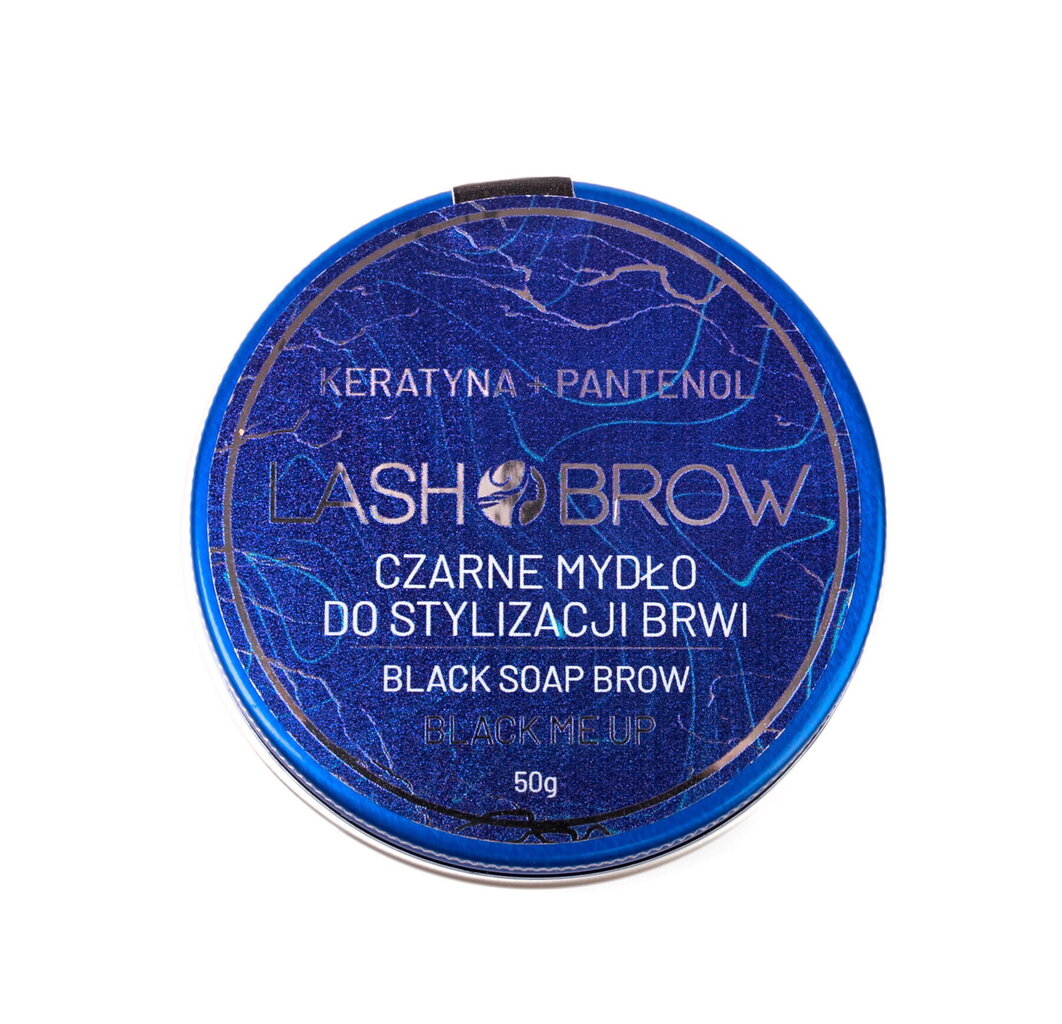 Black Lash Brow Soap by K+P, 50 g hinta ja tiedot | Kulmavärit ja kulmakynät | hobbyhall.fi