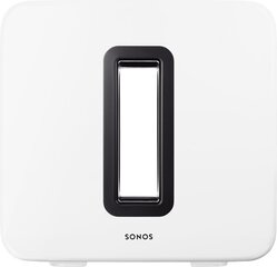 Sonos Sub (Gen 2 ) langaton subwoofer (valkoinen) hinta ja tiedot | Kaiuttimet ja soundbarit | hobbyhall.fi