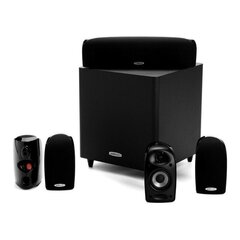 Polk Audio TL1600 5.1 kaiutinjärjestelmä subwooferilla, musta hinta ja tiedot | Kaiuttimet ja soundbarit | hobbyhall.fi