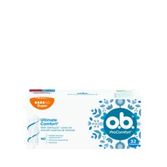 Tamponit O.B. Pro Comfort Super 32 kpl. hinta ja tiedot | O.B. Hygieniatuotteet | hobbyhall.fi