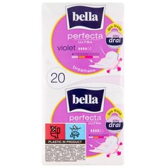 Bella Perfecta, Ultra Violet, kuukautissiteet, 20 kpl hinta ja tiedot | Tamponit ja terveyssiteet | hobbyhall.fi