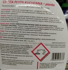 Feda vaahto induktiokeittotason puhdistusaine 0.6l hinta ja tiedot | Puhdistusaineet | hobbyhall.fi