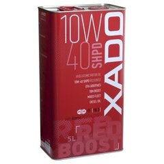 Xado Atomic Oil 10W-40 SHPD Red Boost moottoriöljy, 5L hinta ja tiedot | Moottoriöljyt | hobbyhall.fi