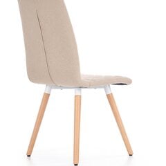 K282-tuolit 2 kpl, beige hinta ja tiedot | Ruokapöydän tuolit | hobbyhall.fi