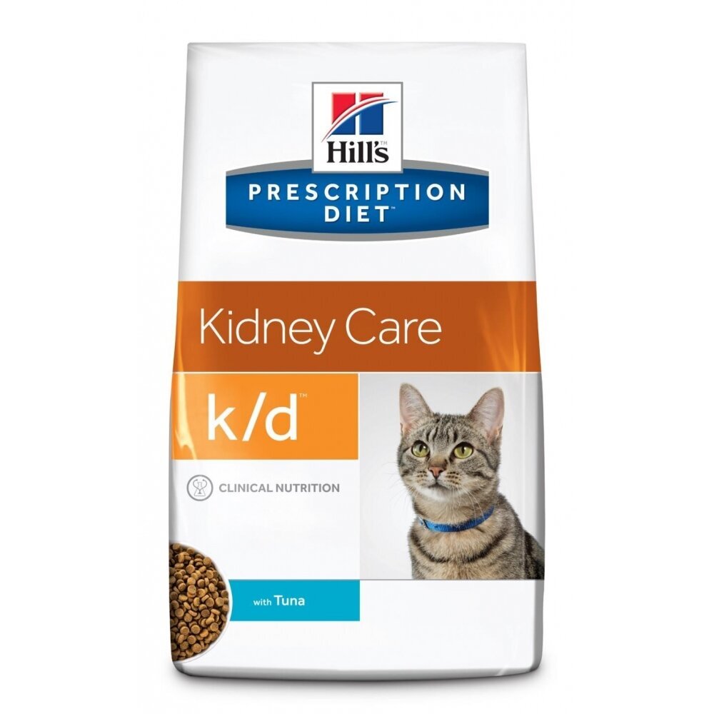 Hill's Prescription Diet Feline k/d kissanruoka tonnikalalla, 1,5 kg hinta ja tiedot | Kissan kuivaruoka | hobbyhall.fi