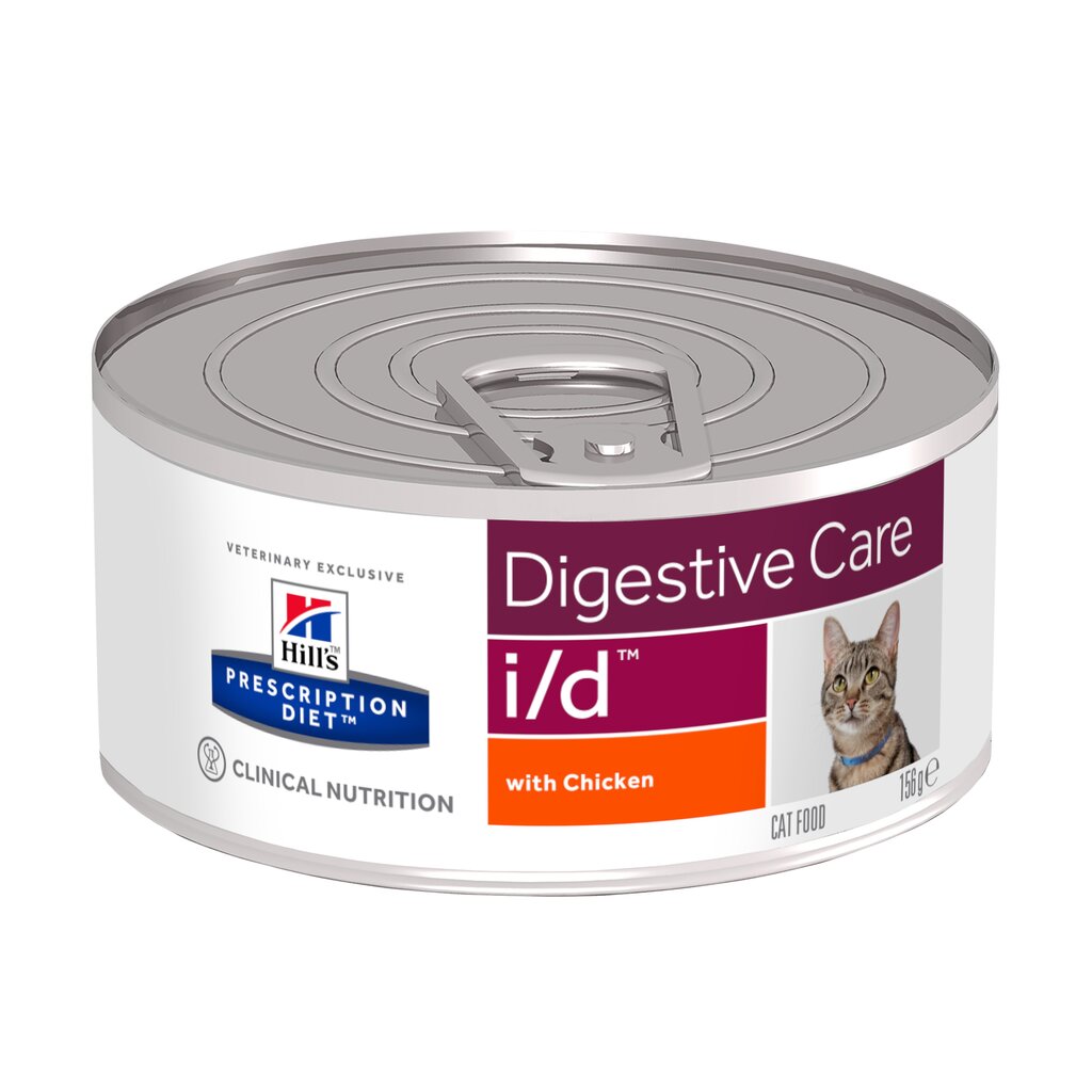 Hill's Prescription Diet i/d Feline kanan kanssa, 156 g hinta ja tiedot | Kissanruoka | hobbyhall.fi