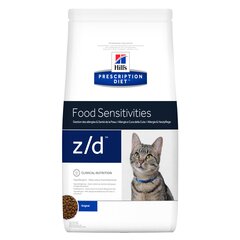 Hill's Prescription Diet z/d kissan kuivaruoka, 1,5 kg hinta ja tiedot | Kissan kuivaruoka | hobbyhall.fi