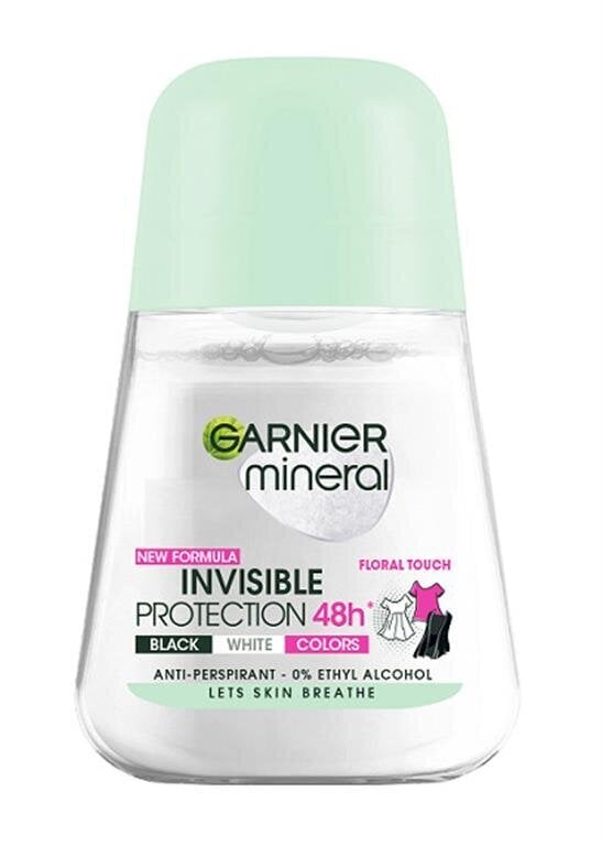 Deodorantti Garnier Mineral BWC Floral, 6 x 50 ml hinta ja tiedot | Deodorantit | hobbyhall.fi