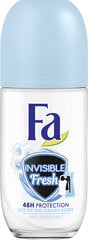 Deodorantti Fa Invisible Fresh, 3 x 50 ml hinta ja tiedot | Deodorantit | hobbyhall.fi