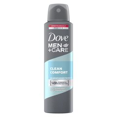 Dove Men Clean Comfort spray deodorantti miehille, 150ml, 6 pakkausta hinta ja tiedot | Deodorantit | hobbyhall.fi