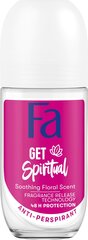 Deodorantti Fa Get Spiritual, 3 x 50 ml hinta ja tiedot | Deodorantit | hobbyhall.fi