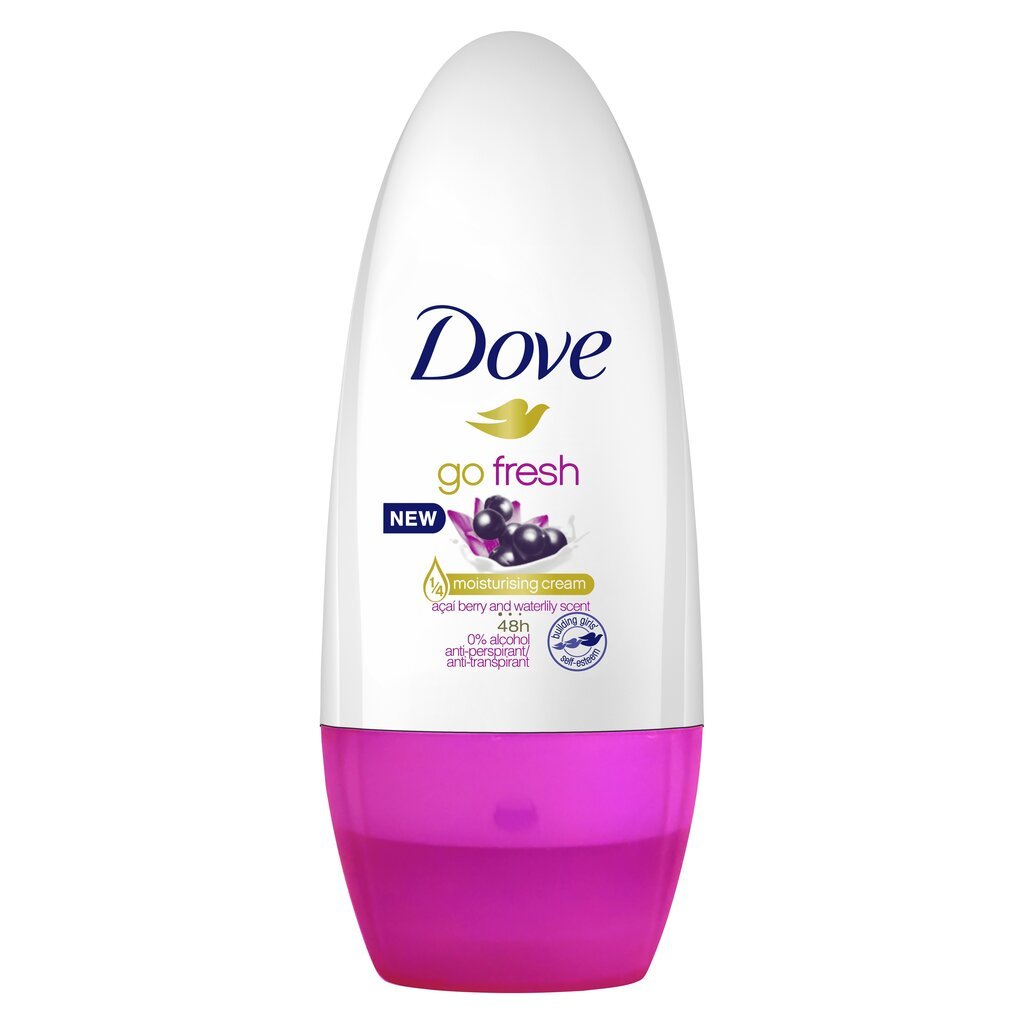 Roll-on deodorantti Dove anti Acai, 3 x 50 ml hinta ja tiedot | Deodorantit | hobbyhall.fi