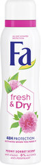 Suihkedeodorantti Fa Fresh Dry Pink Sorbet, 3 x 150 ml hinta ja tiedot | Deodorantit | hobbyhall.fi