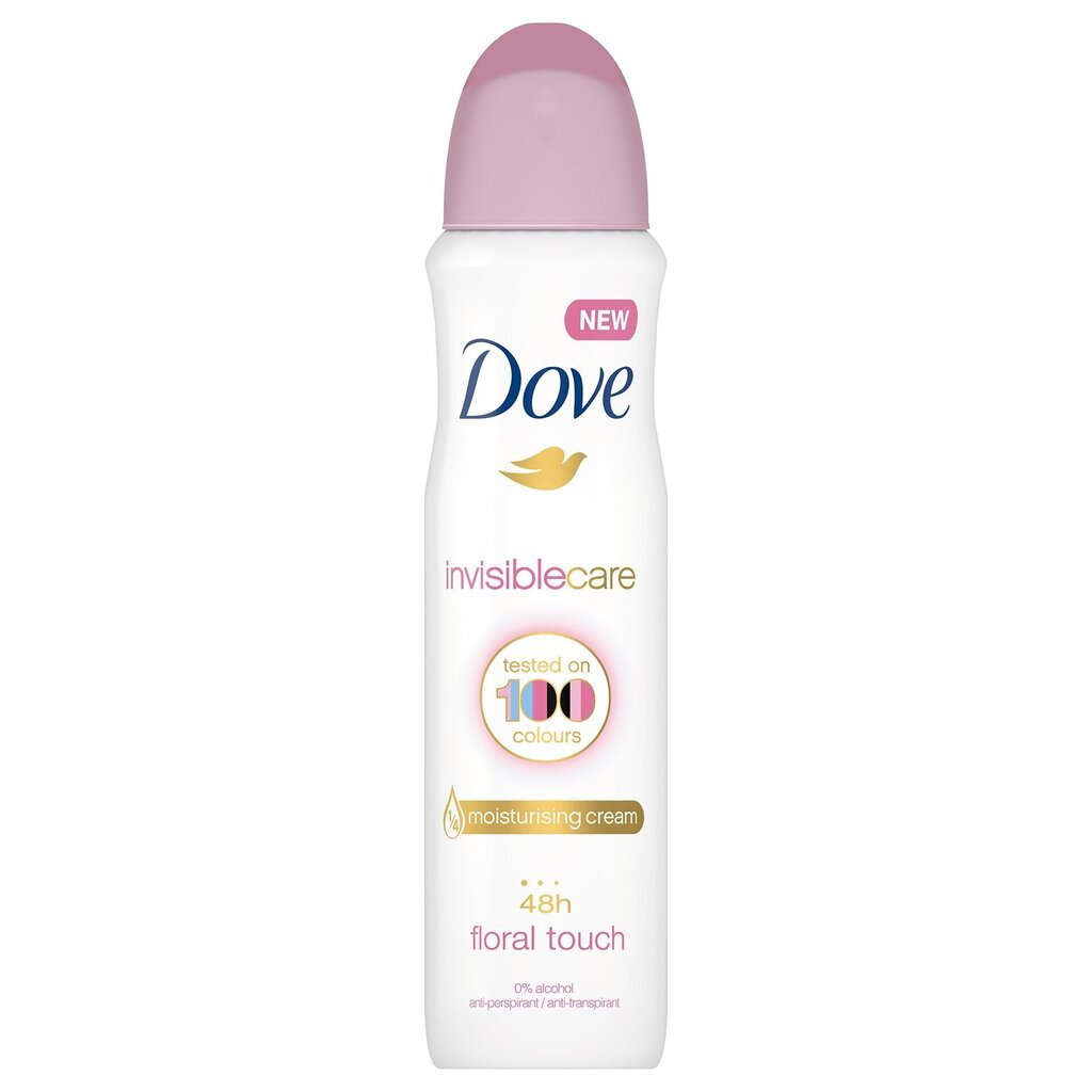 Suihkedeodorantti Dove Invisible Care, 6 x 150 ml hinta ja tiedot | Deodorantit | hobbyhall.fi