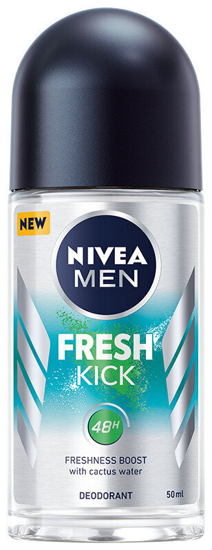 Deodorantti miehille Nivea Men Cool Kick Fresh, 6 x 50 ml hinta ja tiedot | Deodorantit | hobbyhall.fi