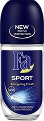 Deodorantti Fa Men Sport, 6 x 50 ml hinta ja tiedot | Deodorantit | hobbyhall.fi