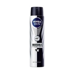 Suihkedeodorantti miehille Nivea Men B&W Power, 6 x 250 ml hinta ja tiedot | Deodorantit | hobbyhall.fi