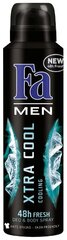 Suihkedeodorantti Fa Men Cool Extreme, 6 x 150 ml hinta ja tiedot | Deodorantit | hobbyhall.fi