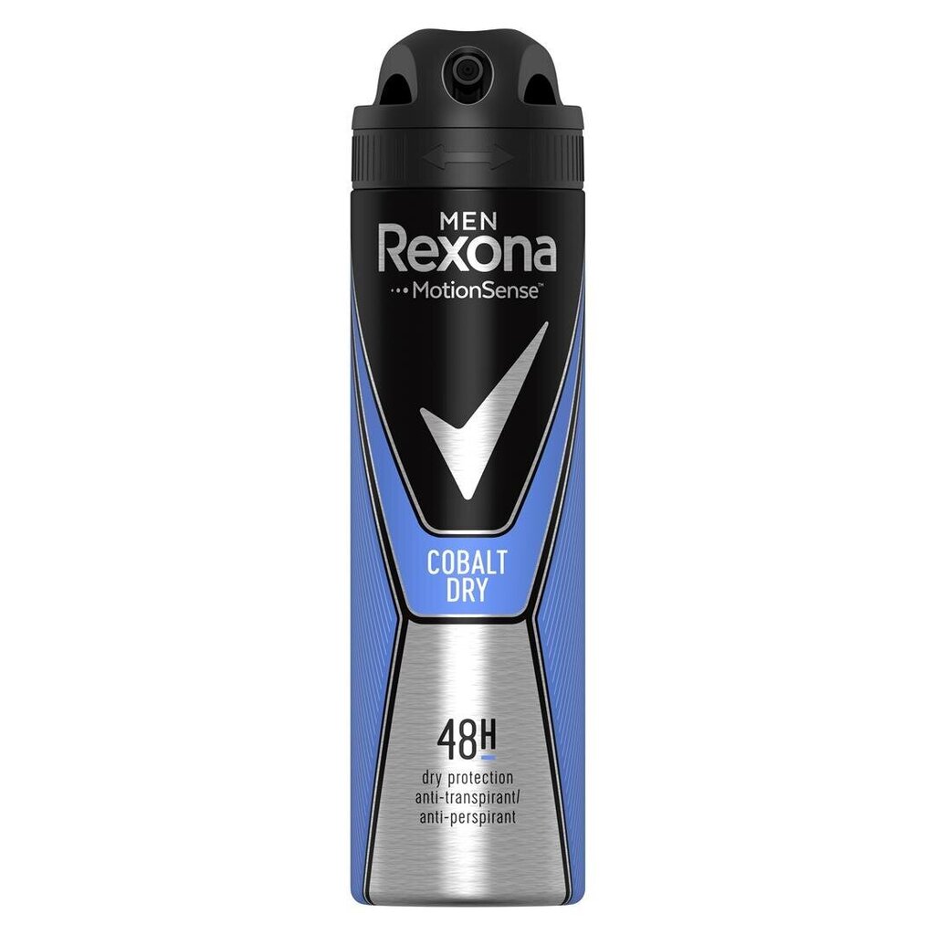 Suihkedeodorantti miehille Rexona Men Cobalt, 6 x 150 ml hinta ja tiedot | Deodorantit | hobbyhall.fi