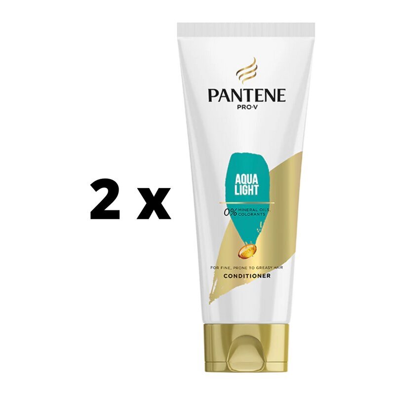 Balsam Pantene Aqua Light, 200ml x 2 kpl hinta ja tiedot | Hoitoaineet | hobbyhall.fi