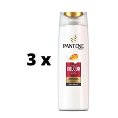 Shampoo Pantene Color Shine, 400 ml x 3 kpl. hinta ja tiedot | Shampoot | hobbyhall.fi