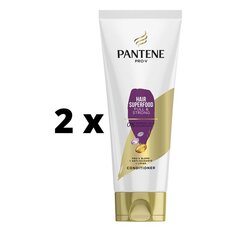 Balsam Pantene 3MM Superfood, 200 ml x 2 kpl hinta ja tiedot | Hoitoaineet | hobbyhall.fi