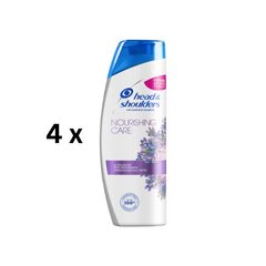 Shampoo Head & Shoulders Nourish 400ml, pakkaus 4 kpl. hinta ja tiedot | Shampoot | hobbyhall.fi