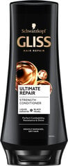 Balsami erityisen vaurioituneille hiuksille Gliss Kur Ultimate Repair, 6 x 200 ml hinta ja tiedot | Hoitoaineet | hobbyhall.fi