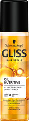 Suihkehoitoaine Gliss Oil Nutritive, 3 x 200 ml hinta ja tiedot | Hoitoaineet | hobbyhall.fi