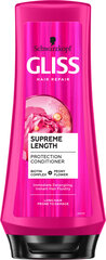 Gliss, jossa Supreme Lendth hoitoaine, 200 ml, 6 kpl hinta ja tiedot | Hoitoaineet | hobbyhall.fi