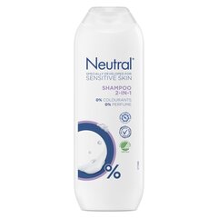 Neutraali shampoo 2in1, 250ml, 8 pakkaussarjaa hinta ja tiedot | Shampoot | hobbyhall.fi