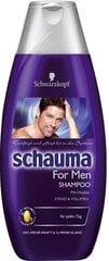 Schaum for men shampoo miehille humalalla, 250 ml, 6 kpl hinta ja tiedot | Shampoot | hobbyhall.fi